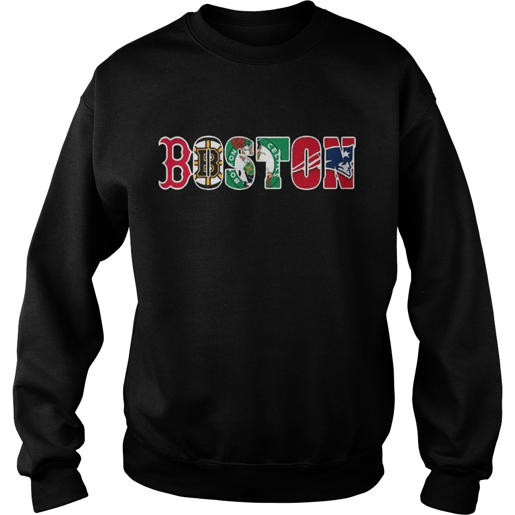 Boston Sport Teams Sweater