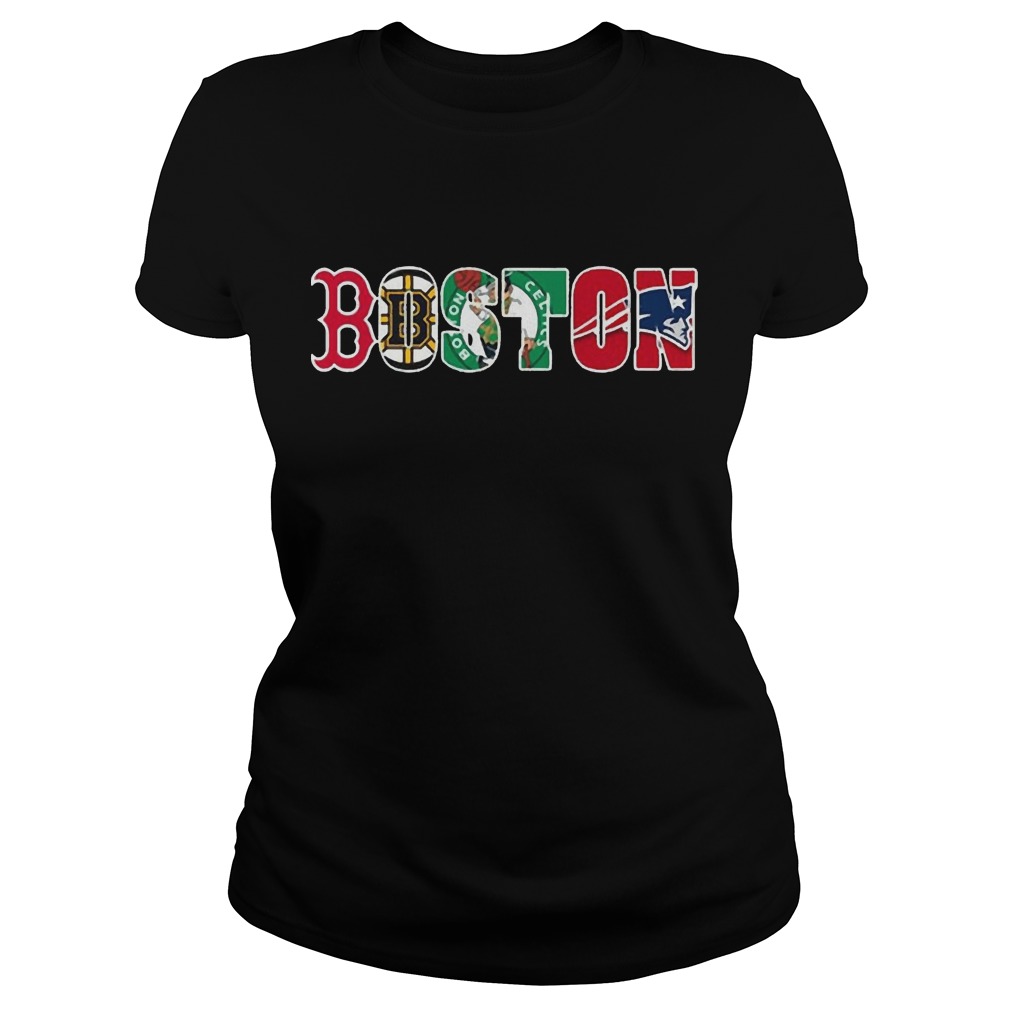 Boston Sport Teams Ladies Shirt