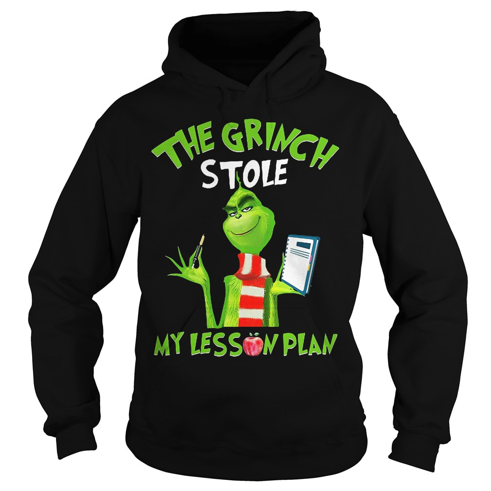 The Grinch Stole My Lesson Plan Sweater