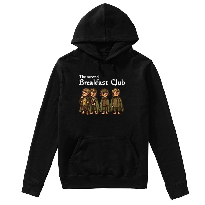 The Lord Of The Rings The Second Breakfast Club Hoodie